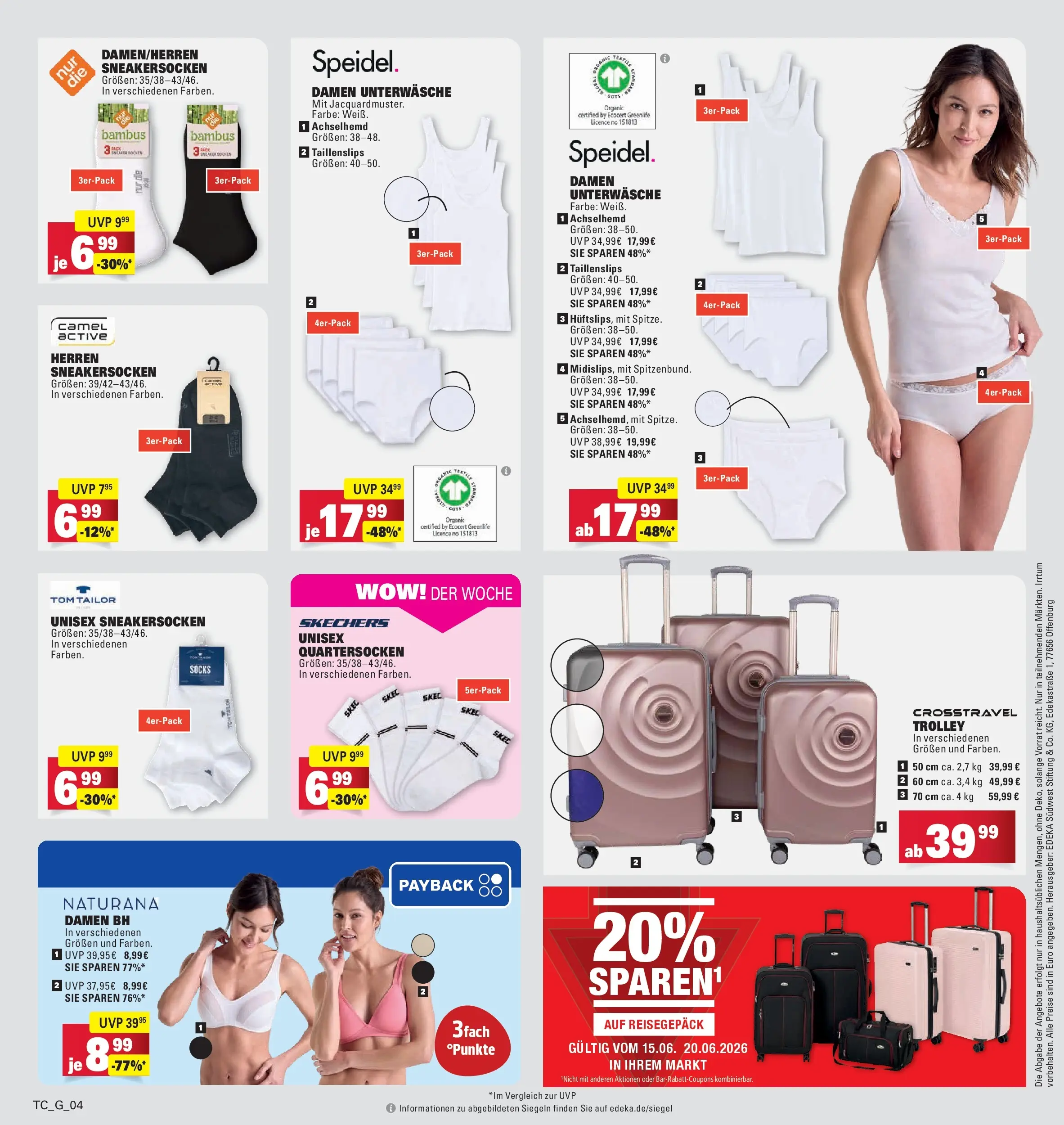 Edeka prospekt Göppingen (ab 14.06.2026) » Angebote Online | Seite: 36 | Produkte: Unterwäsche, BH