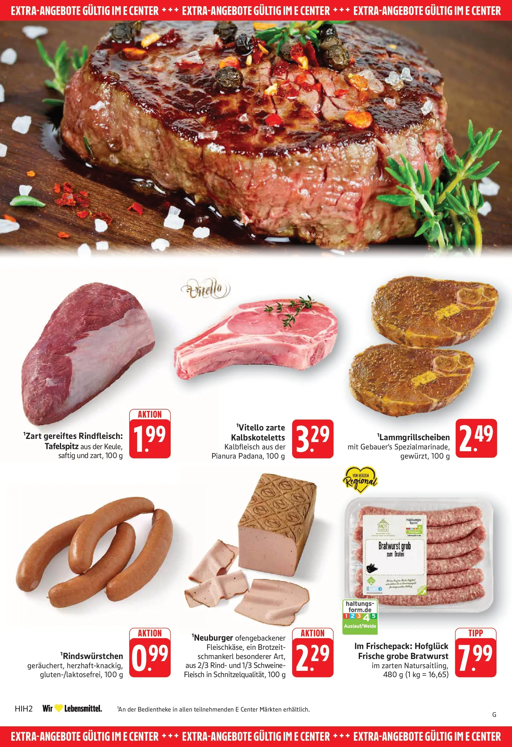 Edeka Prospekt Filderstadt-Bonlanden (ab 15.06.2026) » Angebote Online | Seite: 26 | Produkte: Tafelspitz, Bratwurst, Rindfleisch, Fleisch