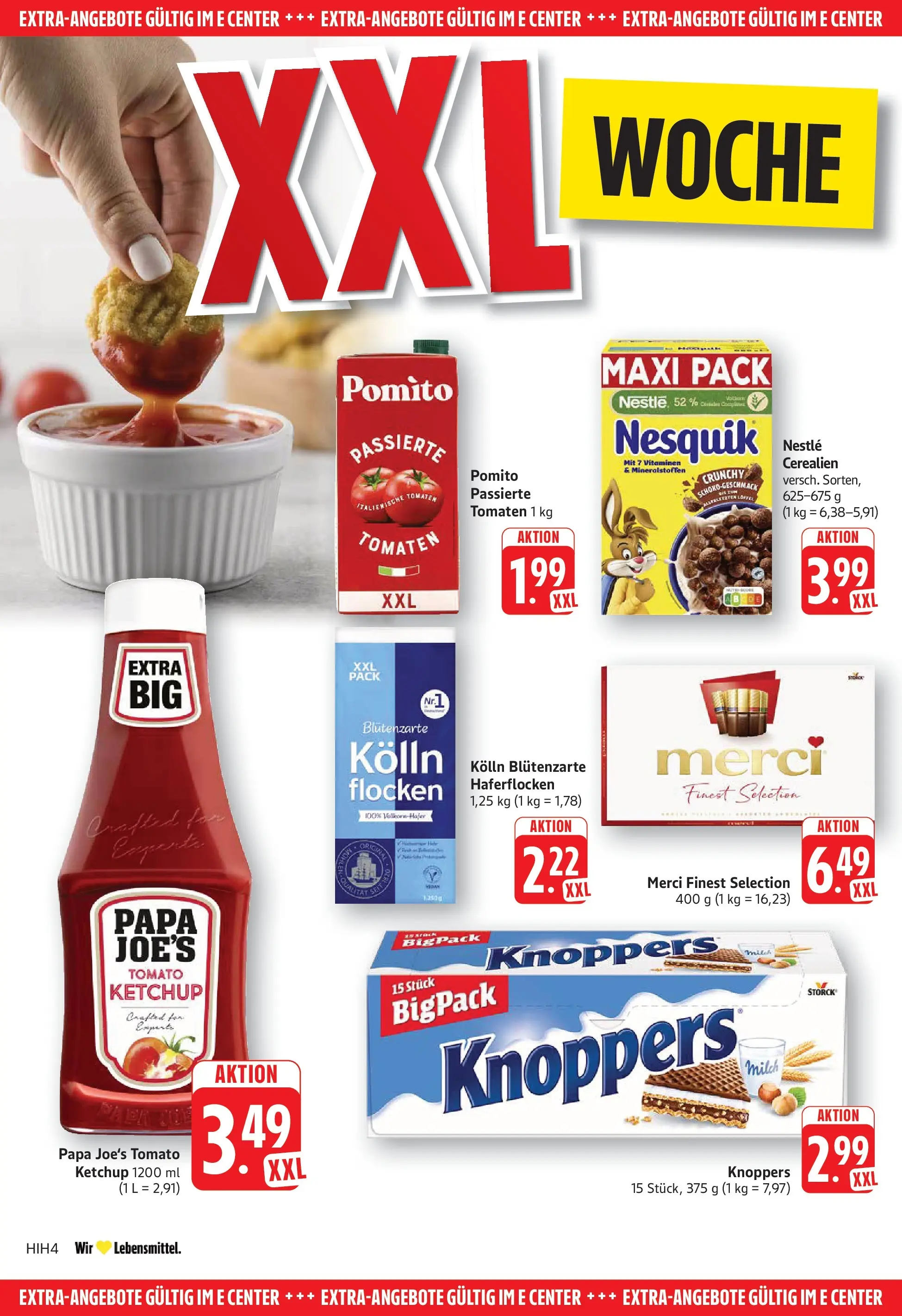 Edeka Prospekt Filderstadt-Bonlanden (ab 15.06.2026) » Angebote Online | Seite: 28 | Produkte: Nesquik, Milch, Knoppers, Ketchup