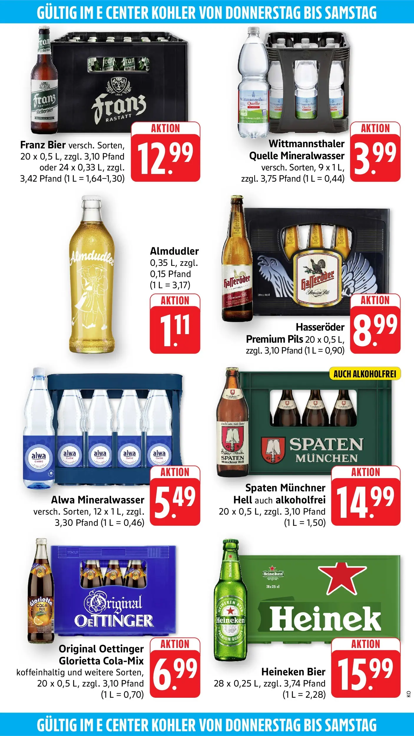Edeka Prospekt Offenburg (ab 15.06.2026) ยป Angebote Online | Seite: 50 | Produkte: Cola, Bier, Oettinger, Mineralwasser Edeka Prospekt Offenburg (ab 15.06.2026) ยป Angebote Online | Seite: 50 | Produkte: Cola, Bier, Oettinger, Mineralwasser