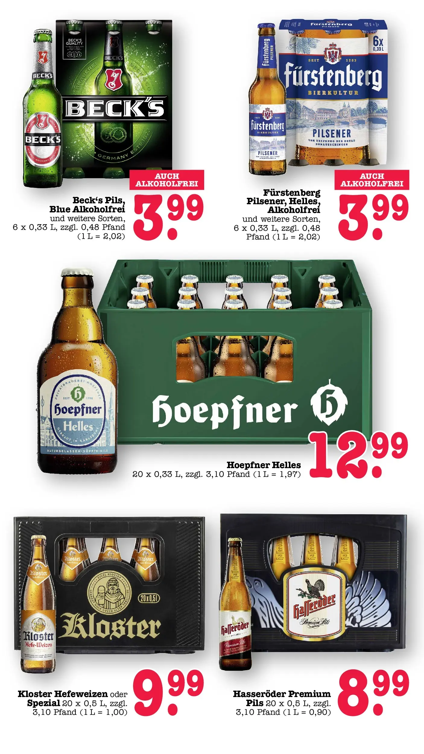 Edeka Prospekt Karlsruhe (ab 15.06.2026) » Angebote Online | Seite: 48 | Produkte: Pils, Hasseröder