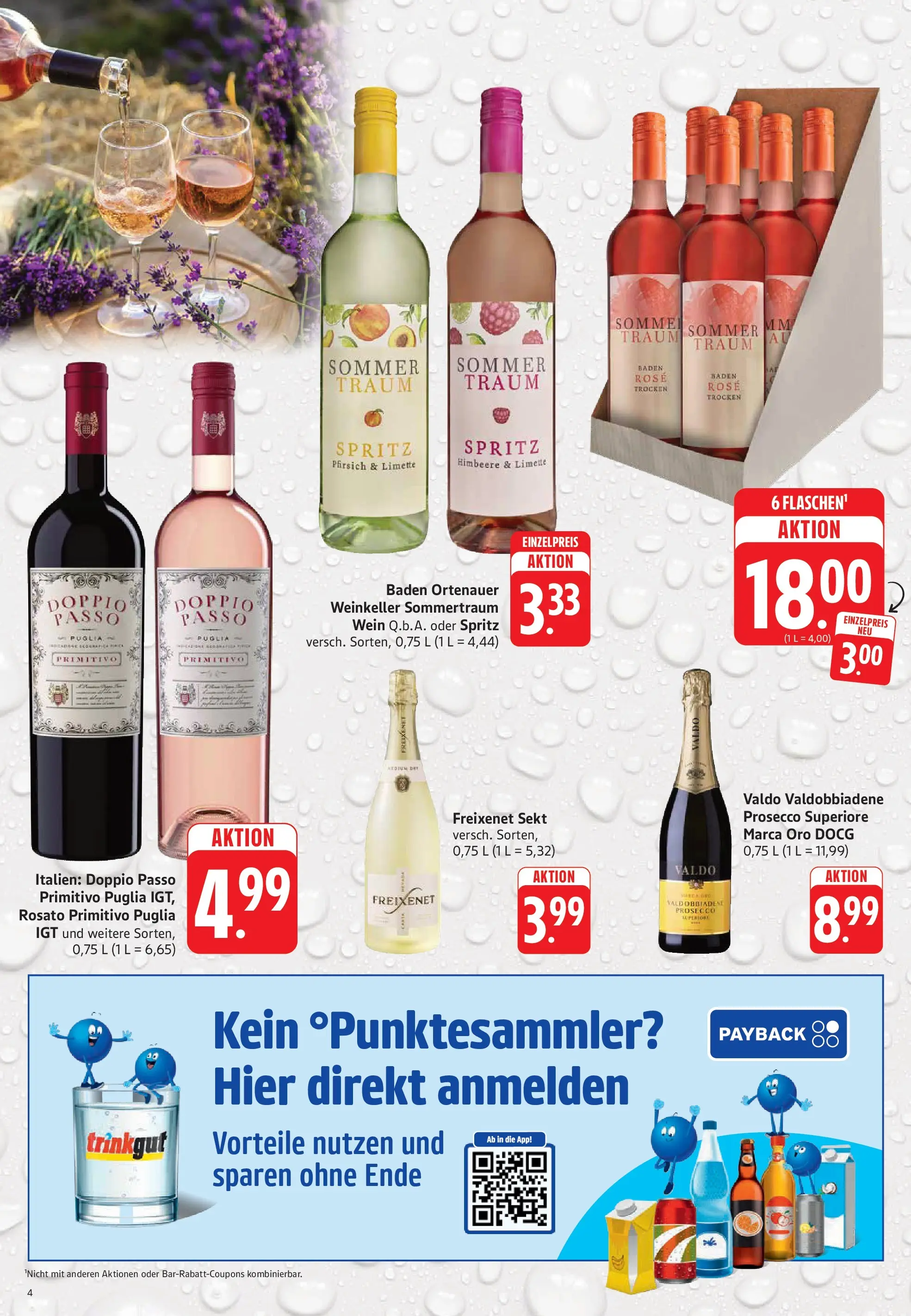 Trinkgut Prospekt Bad Kreuznach (ab 14.06.2026) » Angebote online | Seite: 4 | Produkte: Freixenet, Sekt, Limette, Himbeere