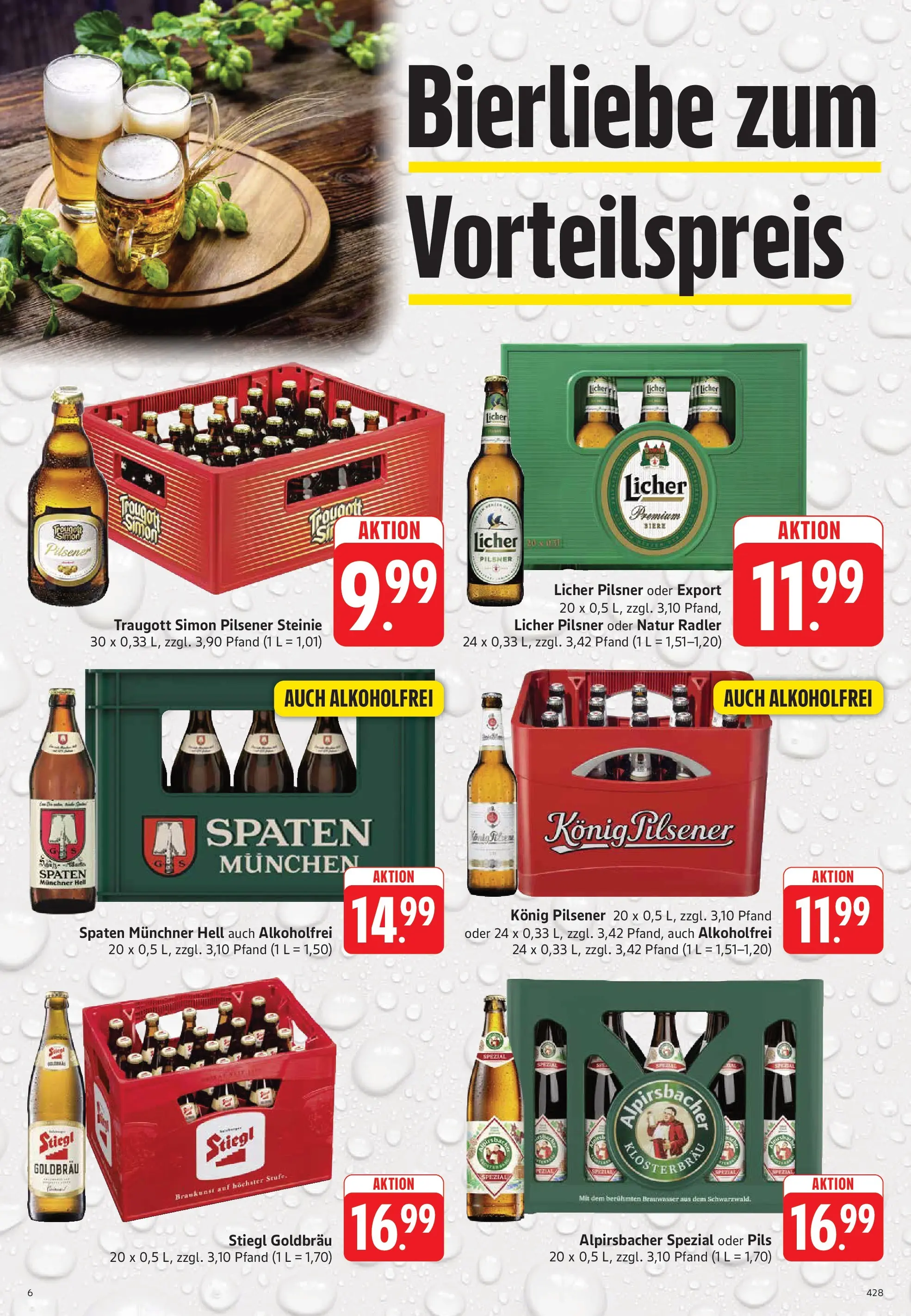 Trinkgut Prospekt Offenbach (ab 14.06.2026) » Angebote online | Seite: 6 | Produkte: Konig pilsener, Pils, Radler