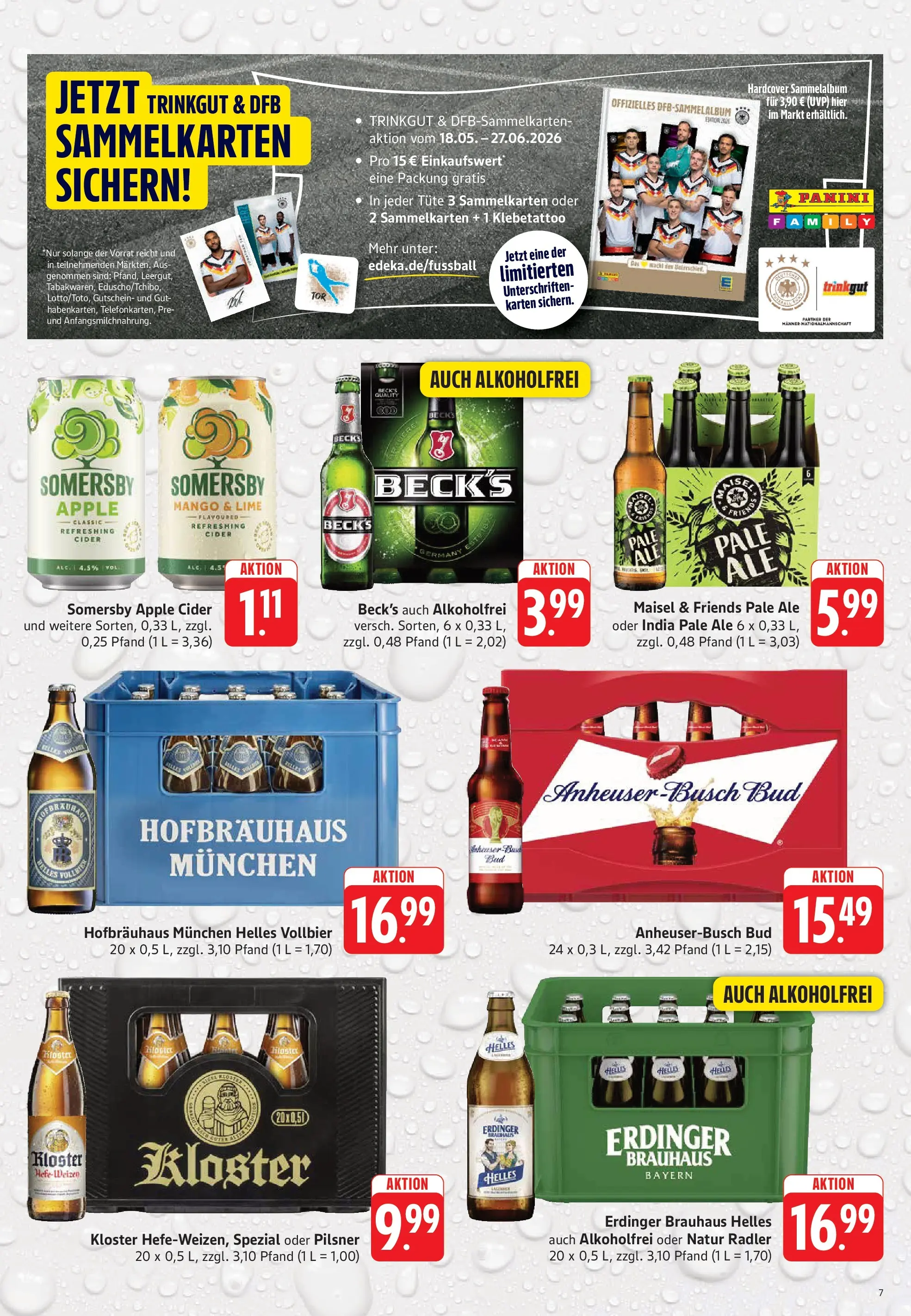 Trinkgut Prospekt Bad Kreuznach (ab 14.06.2026) » Angebote online | Seite: 7 | Produkte: Erdinger, Apple, Radler, Mango