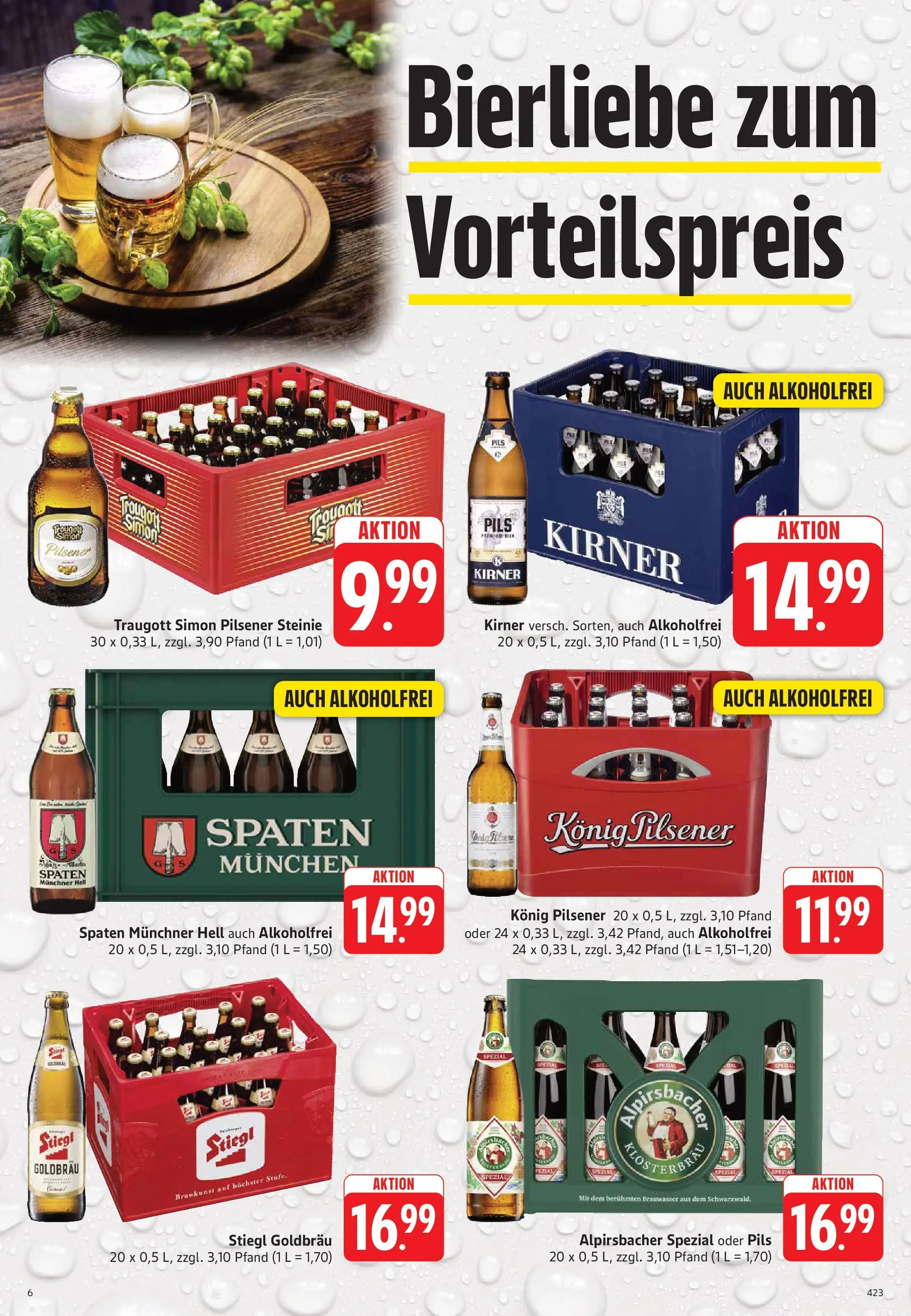 Trinkgut Prospekt Bad Kreuznach (ab 14.06.2026) » Angebote online | Seite: 6 | Produkte: Konig pilsener, Pils, Schal