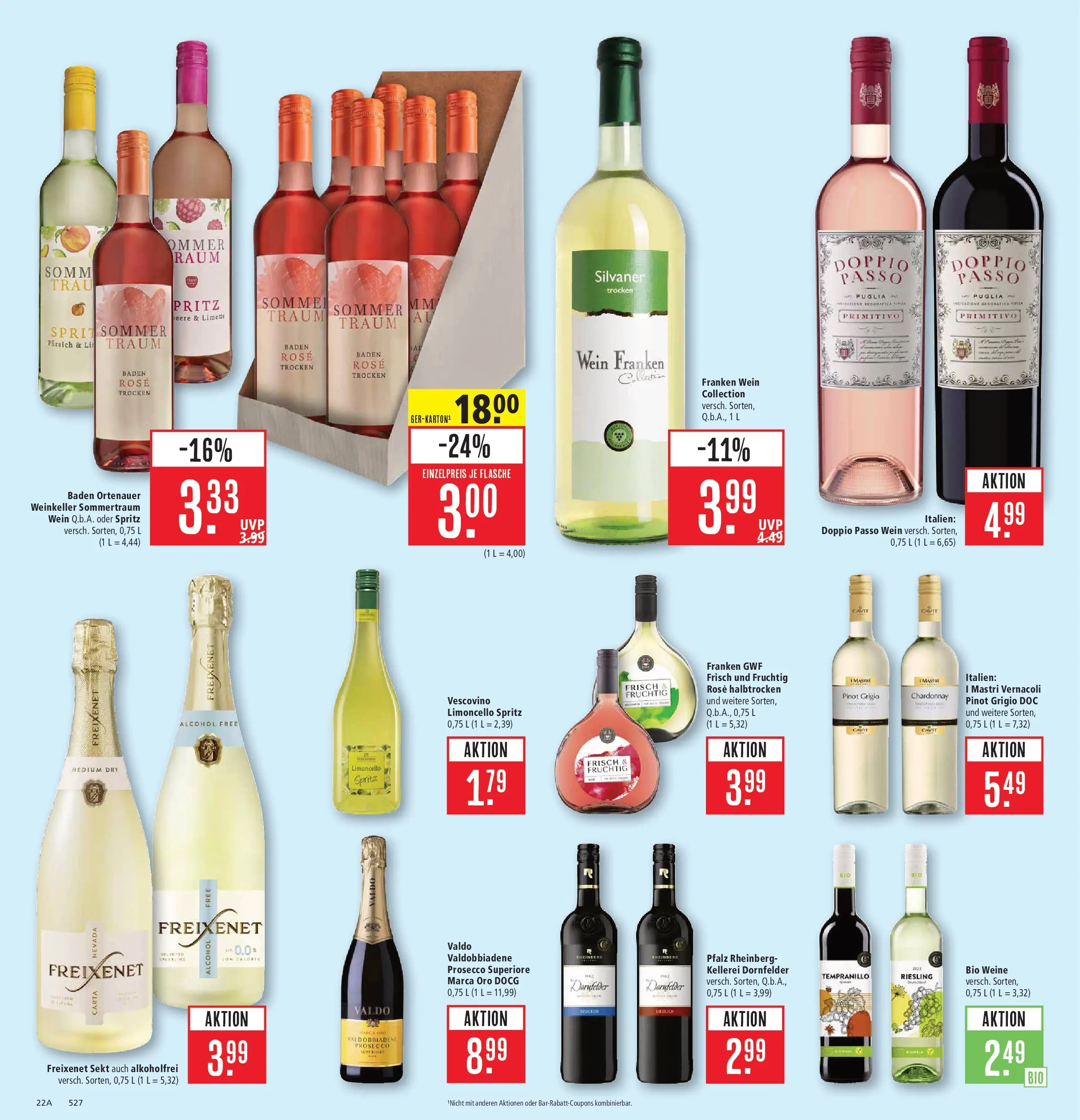 Marktkauf Prospekt Aschaffenburg (ab 15.06.2026) » Angebote online | Seite: 30 | Produkte: Sekt, Prosecco, Doppio Passo, Limoncello