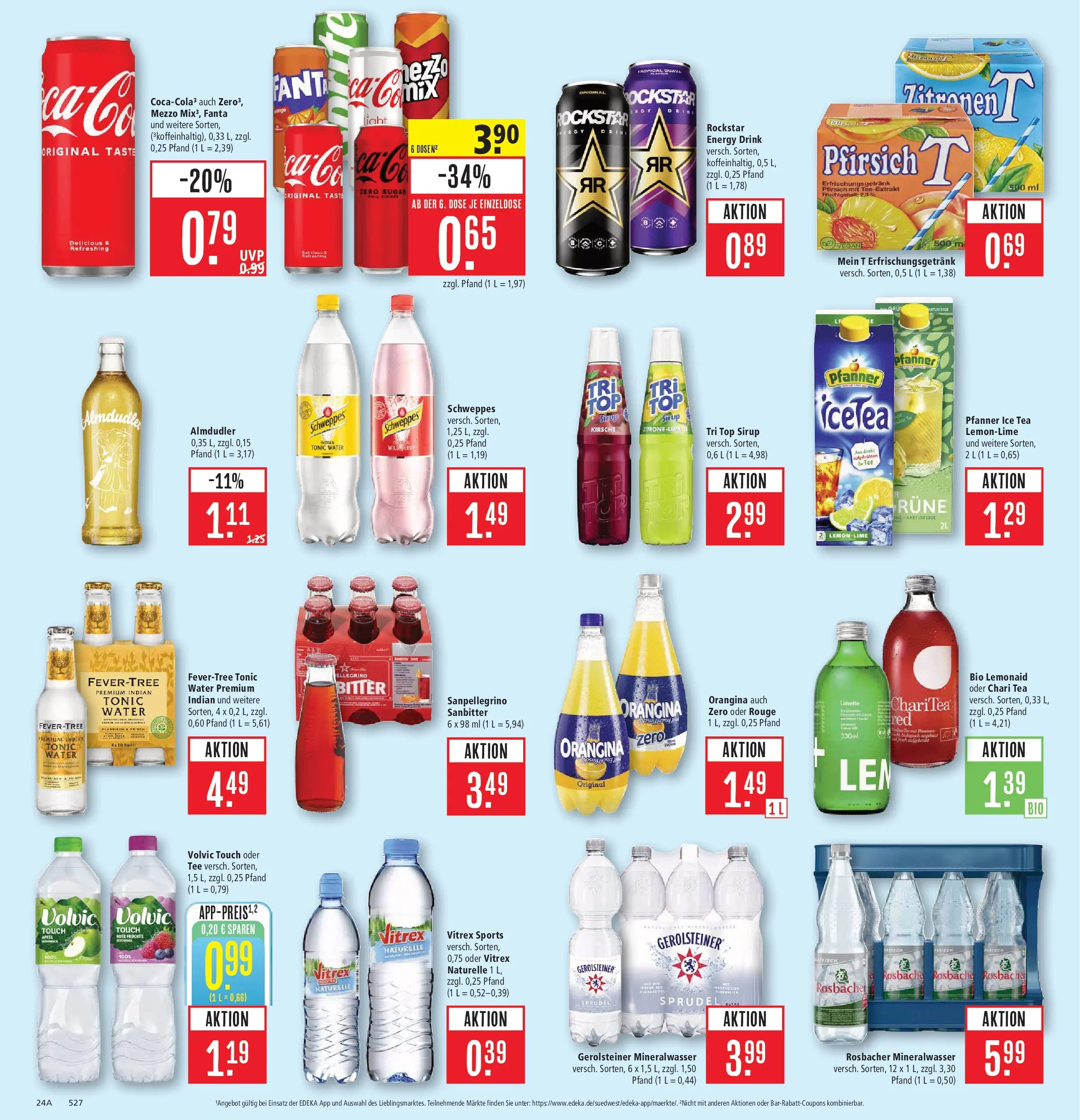 Marktkauf Prospekt Aschaffenburg (ab 15.06.2026) » Angebote online | Seite: 32 | Produkte: Fanta, Energy, Rouge, Tee