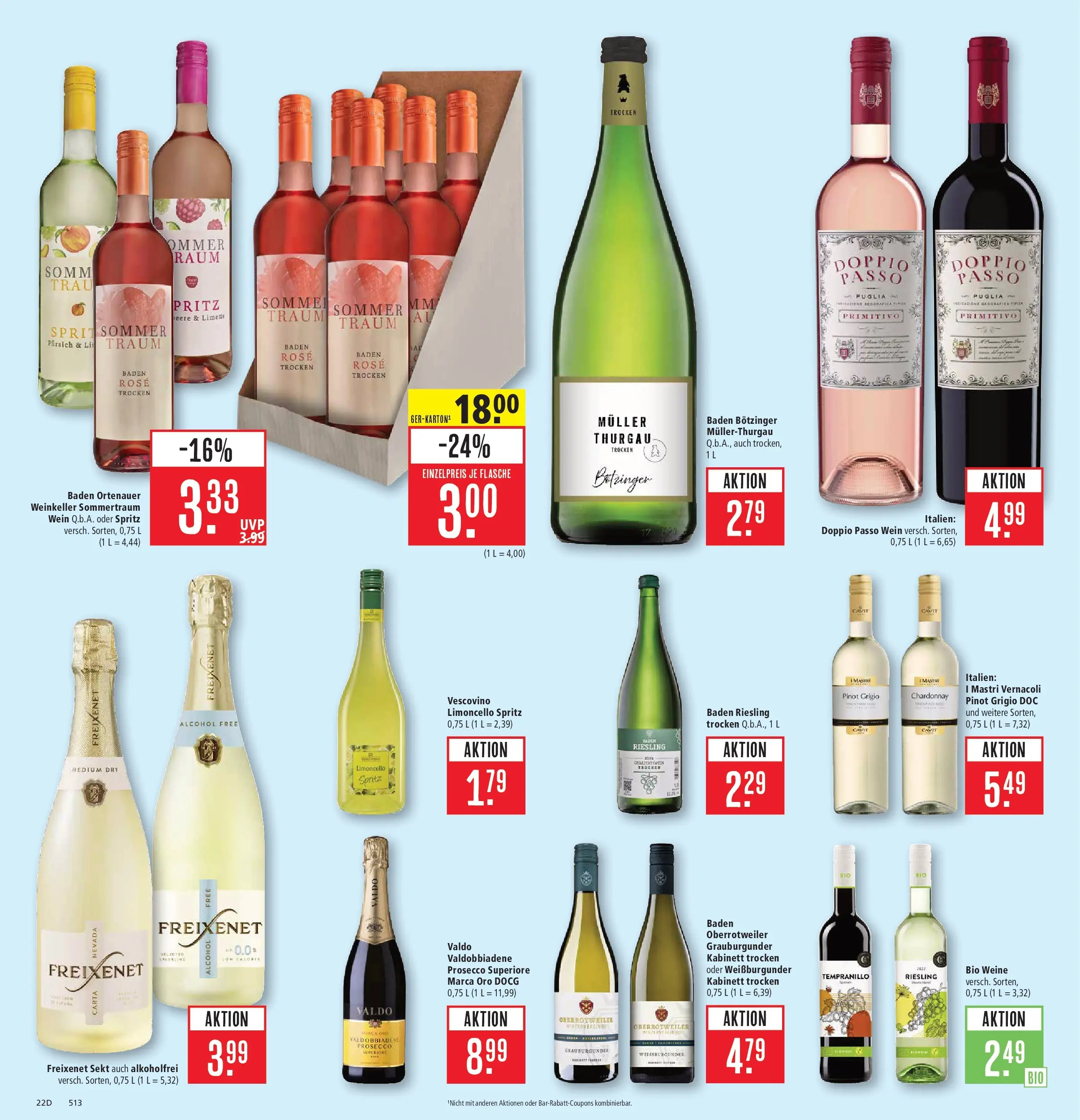 Marktkauf Prospekt Weil Am Rhein (ab 15.06.2026) » Angebote online | Seite: 30 | Produkte: Freixenet, Sekt, Prosecco, Wein