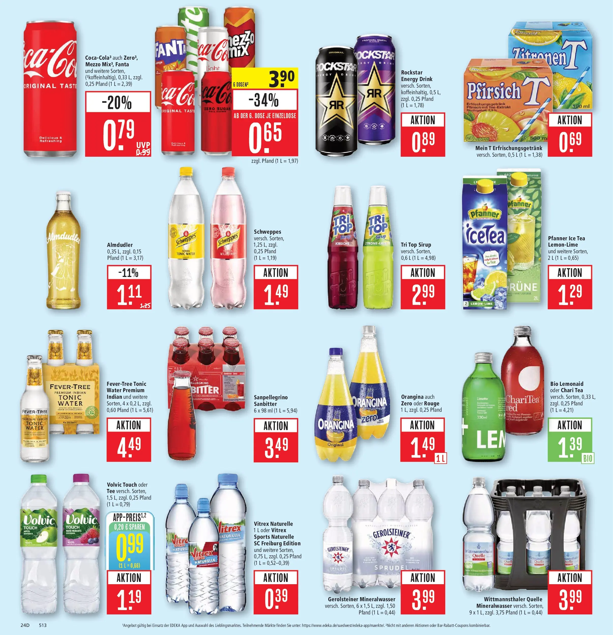 Marktkauf Prospekt Weil Am Rhein (ab 15.06.2026) » Angebote online | Seite: 32 | Produkte: Top, Energy, Volvic, Gerolsteiner