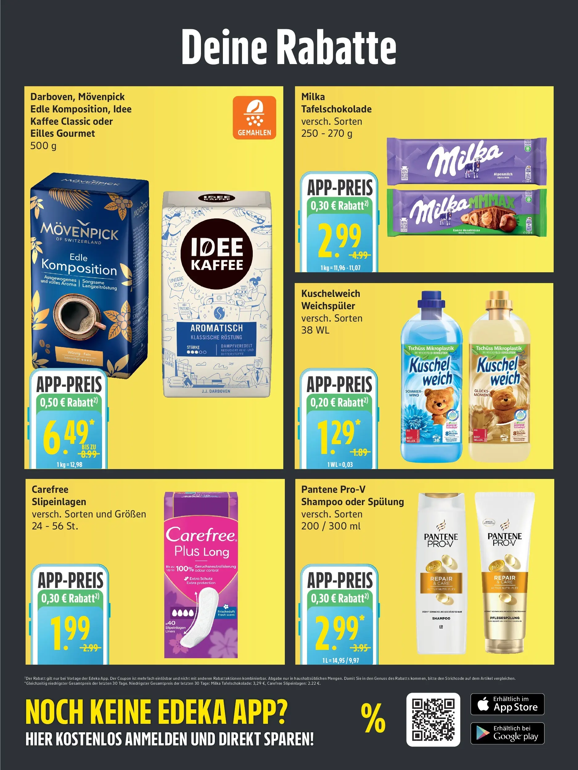 Edeka prospekt Neu Wulmstorf (ab 14.06.2026) » Angebote Online | Seite: 4 | Produkte: Idee kaffee, Kaffee, Shampoo, Milka