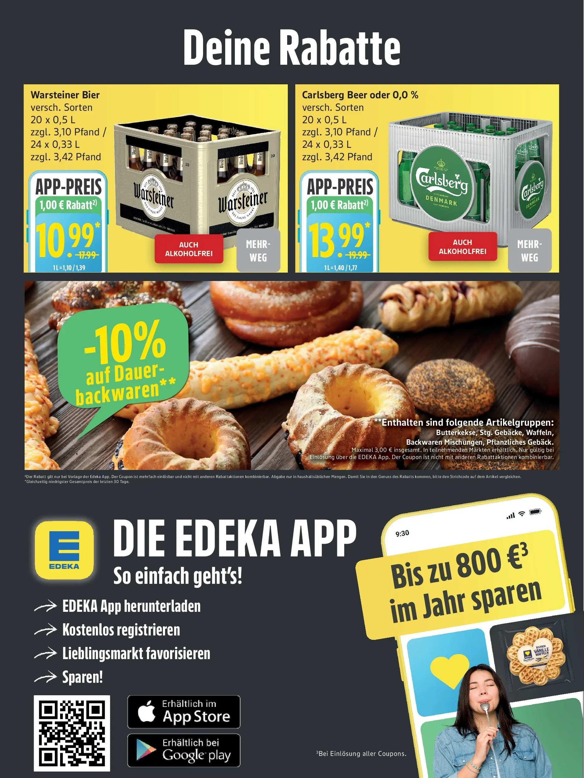 Edeka prospekt Neu Wulmstorf (ab 14.06.2026) » Angebote Online | Seite: 6 | Produkte: Carlsberg, Bier, Warsteiner
