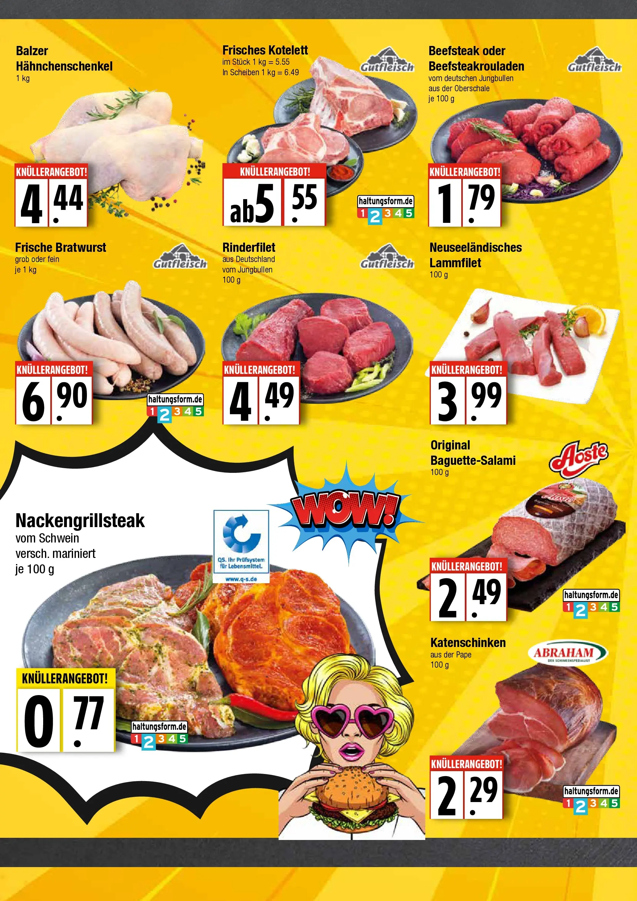 Edeka prospekt Hamburg (ab 14.06.2026) » Angebote Online | Seite: 2 | Produkte: Hahnchenschenkel, Baguette, Salami, Steak