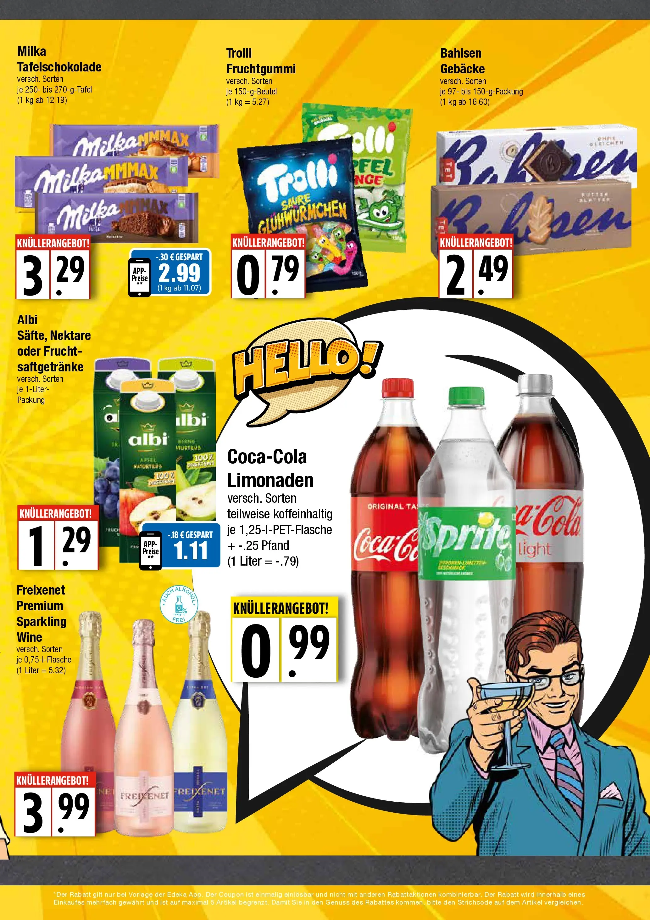 Edeka prospekt Hamburg (ab 14.06.2026) » Angebote Online | Seite: 7 | Produkte: Cola, Freixenet, Äpfel, Milka