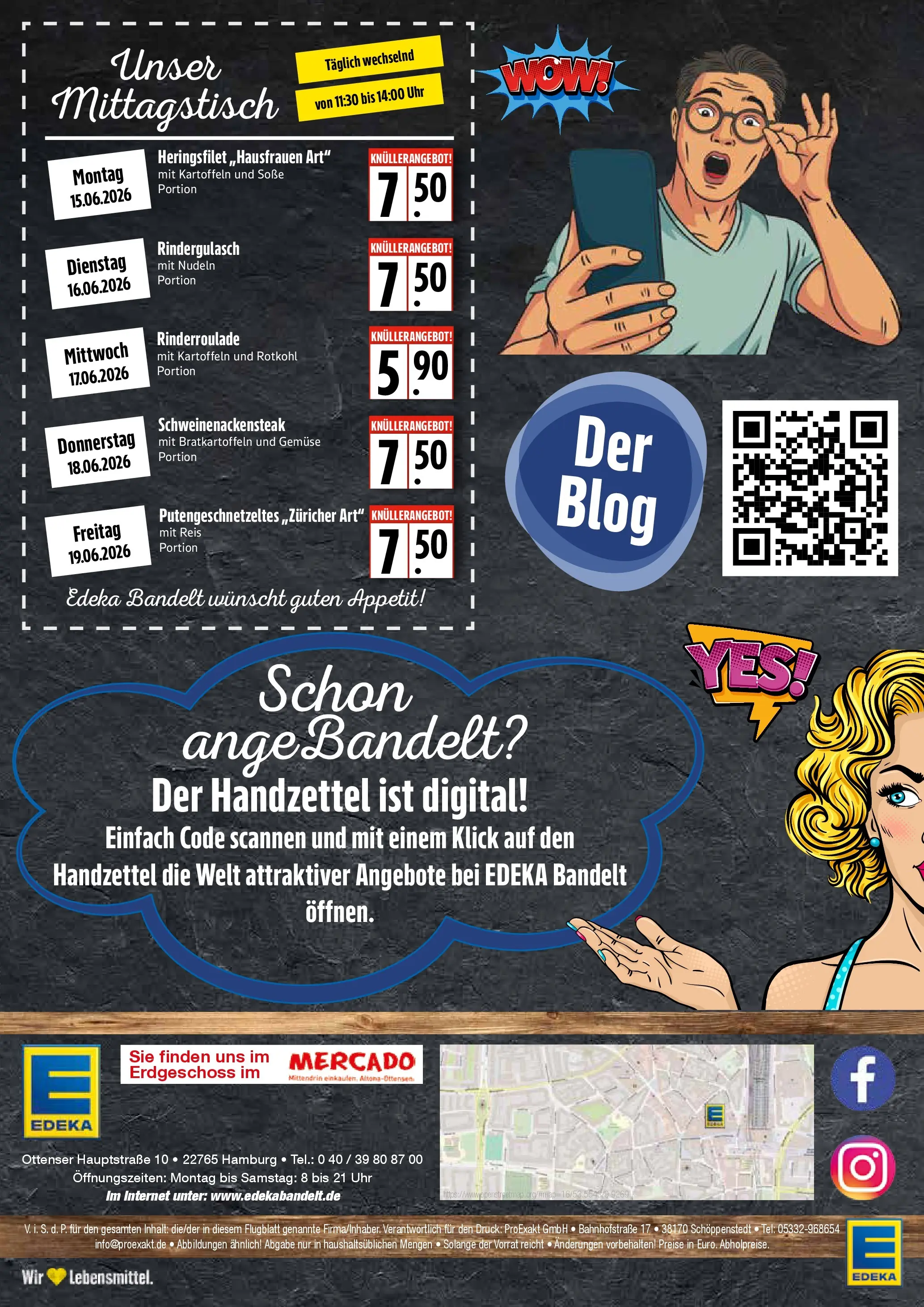 Edeka prospekt Hamburg (ab 14.06.2026) » Angebote Online | Seite: 8 | Produkte: Rindergulasch, Kartoffeln, Soße, Reis