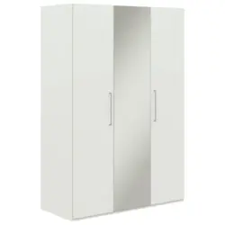 Kleiderschrank in Wei&szlig;
