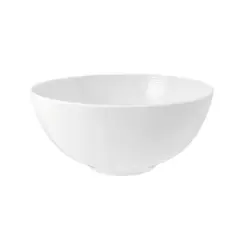 Sch&uuml;ssel Beat wei&szlig; uni 21,2 cm