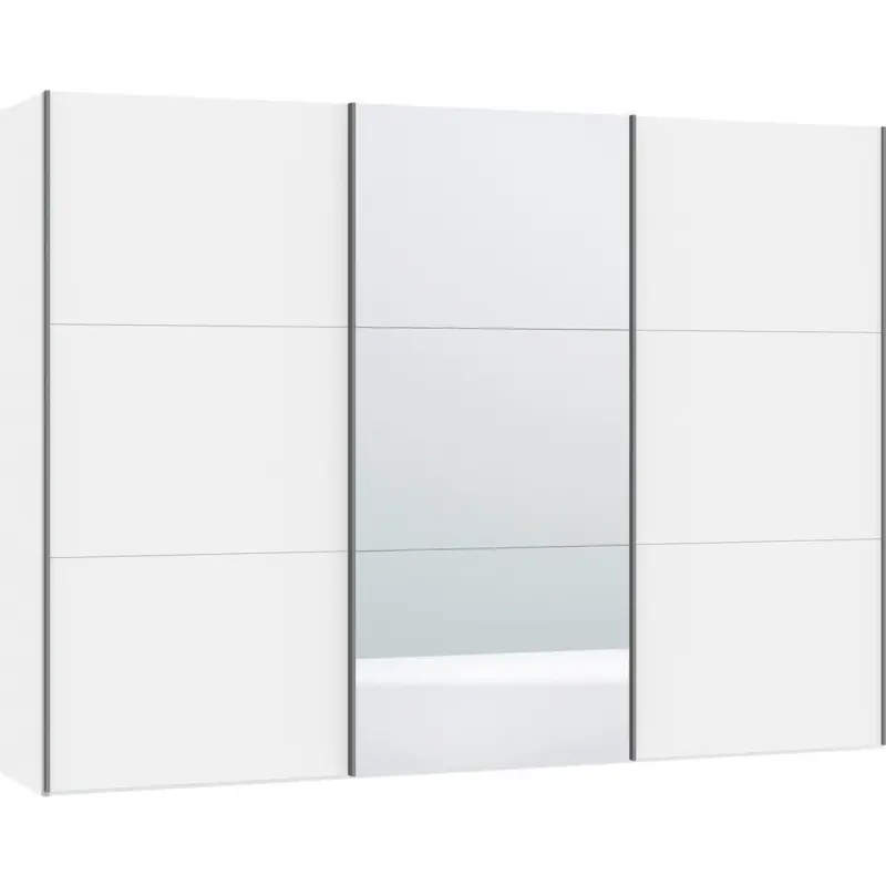 Schwebet&uuml;renschrank in Wei&szlig;