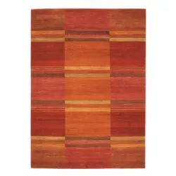Wollteppich 250/350 cm Sensation Silk Soya Kastanienfarben