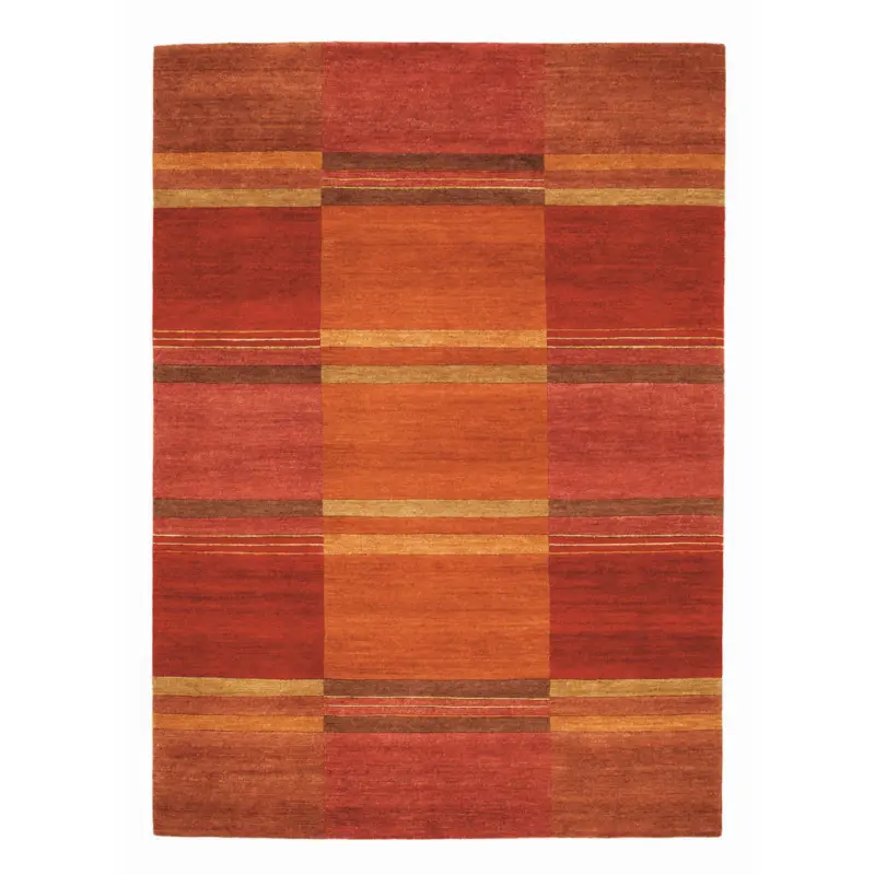 Wollteppich 250/350 cm Sensation Silk Soya Kastanienfarben