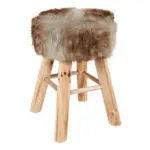 XXXLutz Lauterach - Ihr M&ouml;belhaus bei Bregenz Hocker in Holz, Textil, Holzwerkstoff Grau, Naturfarben