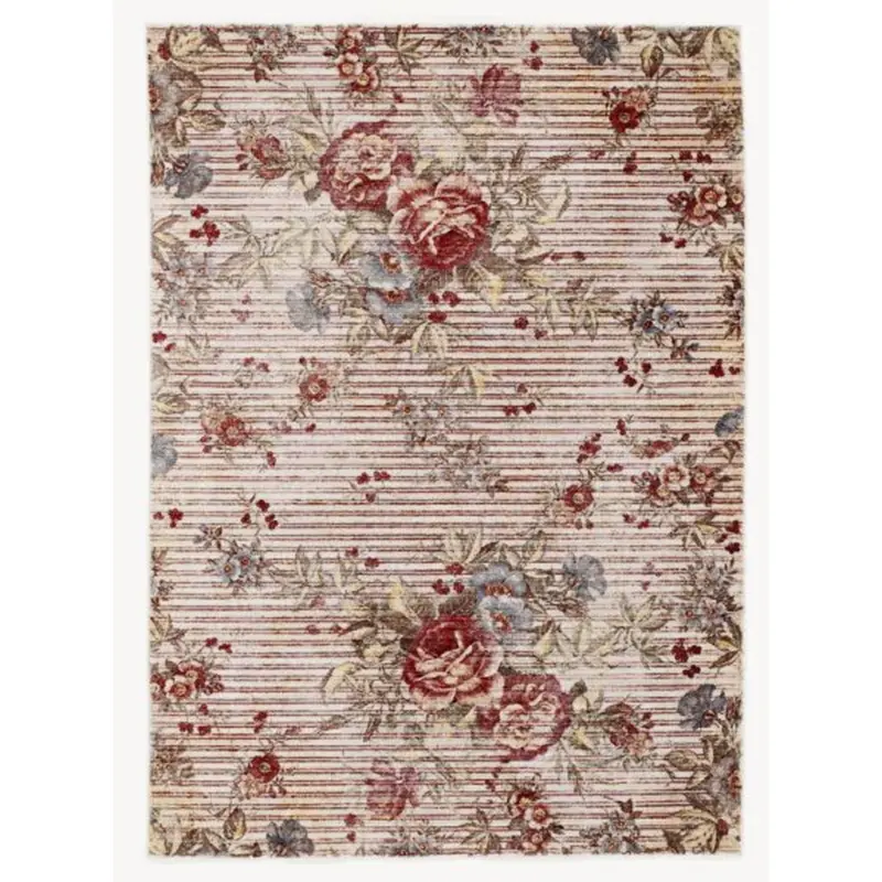 Webteppich 70/140 cm Rainbow Rose Multicolor
