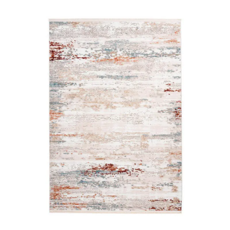 Vintage-Teppich 80/150 cm Akropolis Grau, Rosa