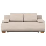 XXXLutz Lauterach - Ihr M&ouml;belhaus bei Bregenz Boxspringsofa in Flachgewebe Sandfarben Skandinavisch