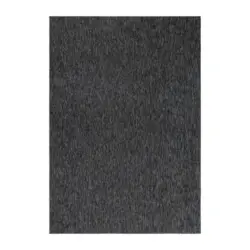 Flachwebeteppich 60/100 cm Nizza Anthrazit Anthrazit