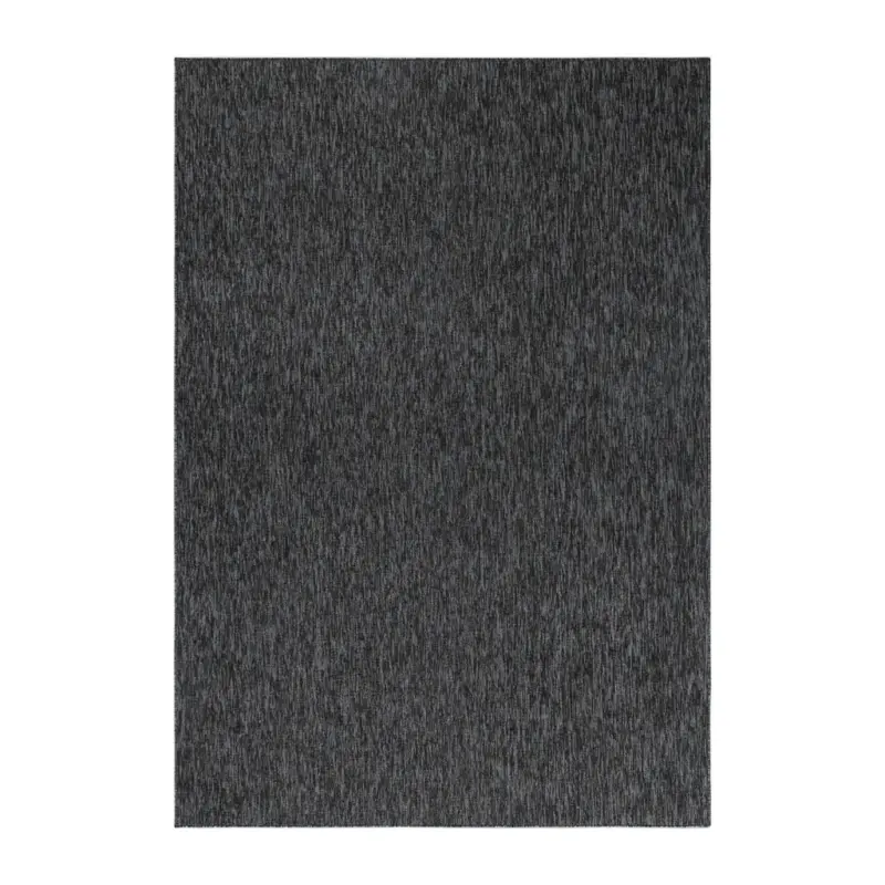 Flachwebeteppich 60/100 cm Nizza Anthrazit Anthrazit