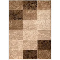 Webteppich 120/170 cm Braun