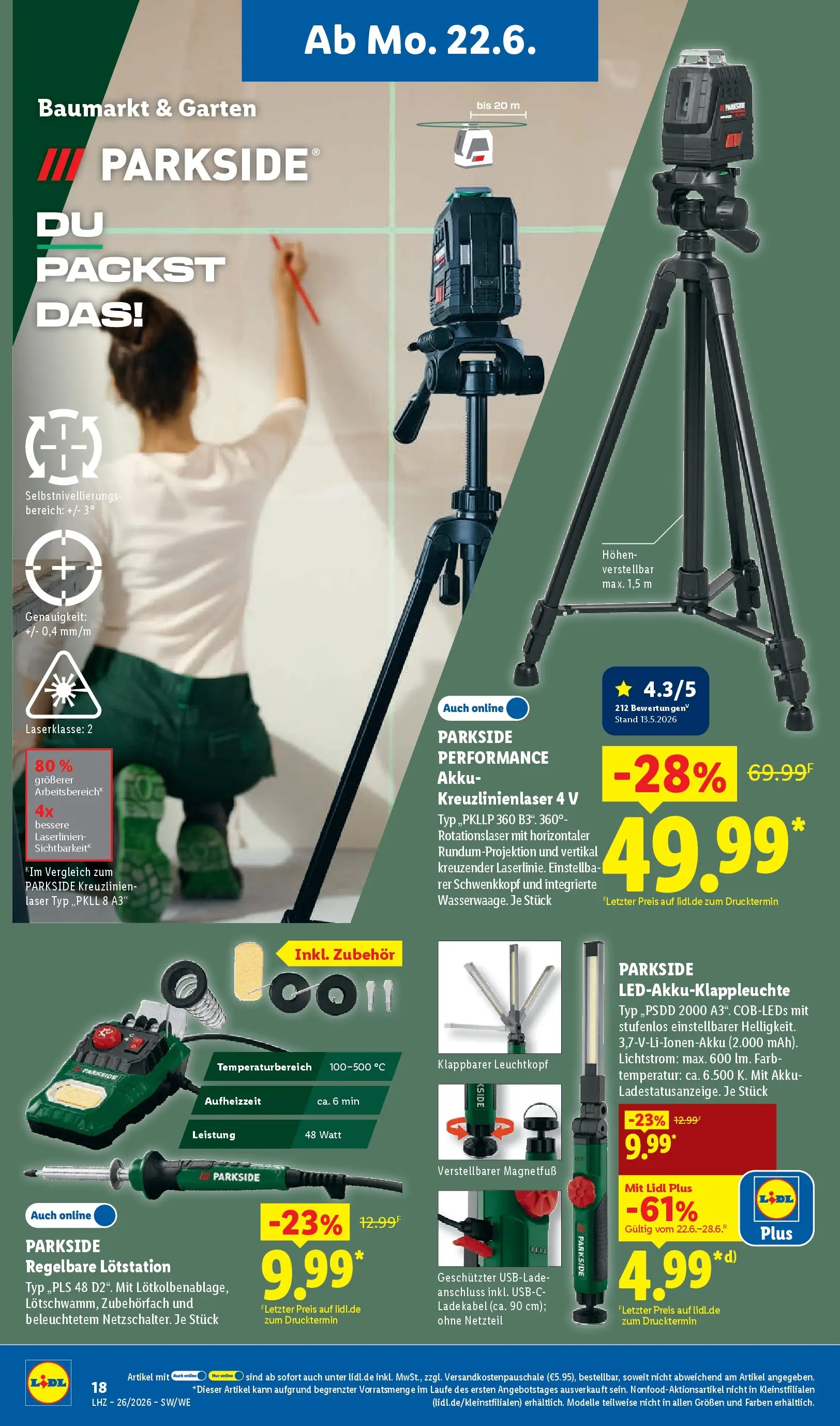 Lidl Prospekt Villingen-schwenningen (ab 21.06.2026) ยป Angebote online | Seite: 38 Lidl Prospekt Villingen-schwenningen (ab 21.06.2026) zum Blรคttern ยป Angebote | Seite: 38