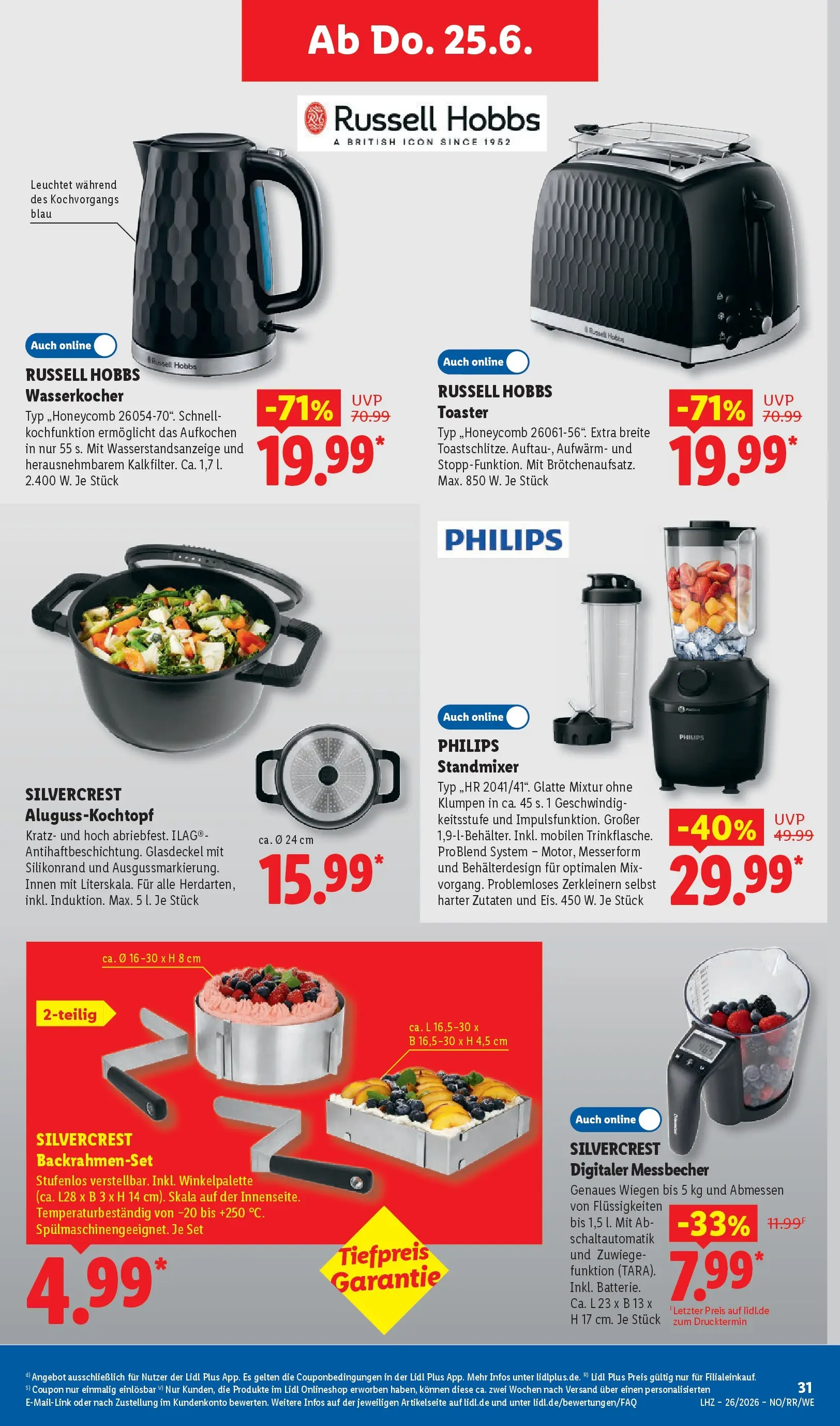 Lidl Prospekt Künzell (ab 21.06.2026) » Angebote online | Seite: 53 | Produkte: Philips, Wasserkocher, Toaster Lidl Prospekt Künzell (ab 21.06.2026) zum Blättern » Angebote | Seite: 53 | Produkte: Philips, Wasserkocher, Toaster