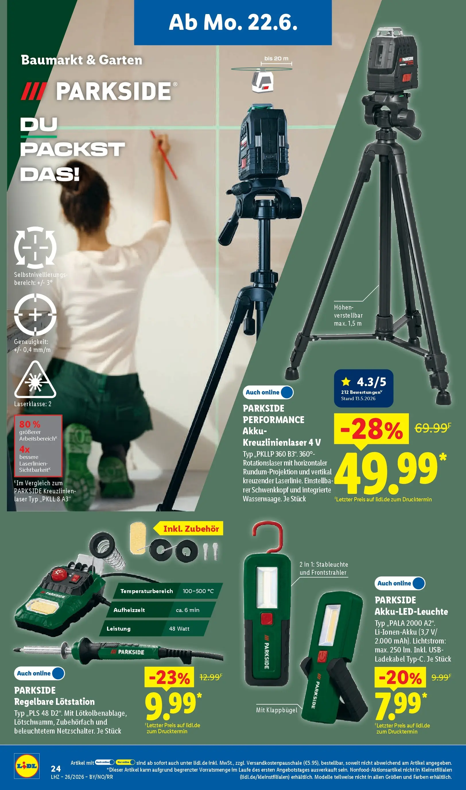 Lidl Prospekt Braunschweig (ab 21.06.2026) ยป Angebote online | Seite: 42 Lidl Prospekt Braunschweig (ab 21.06.2026) zum Blรคttern ยป Angebote | Seite: 42