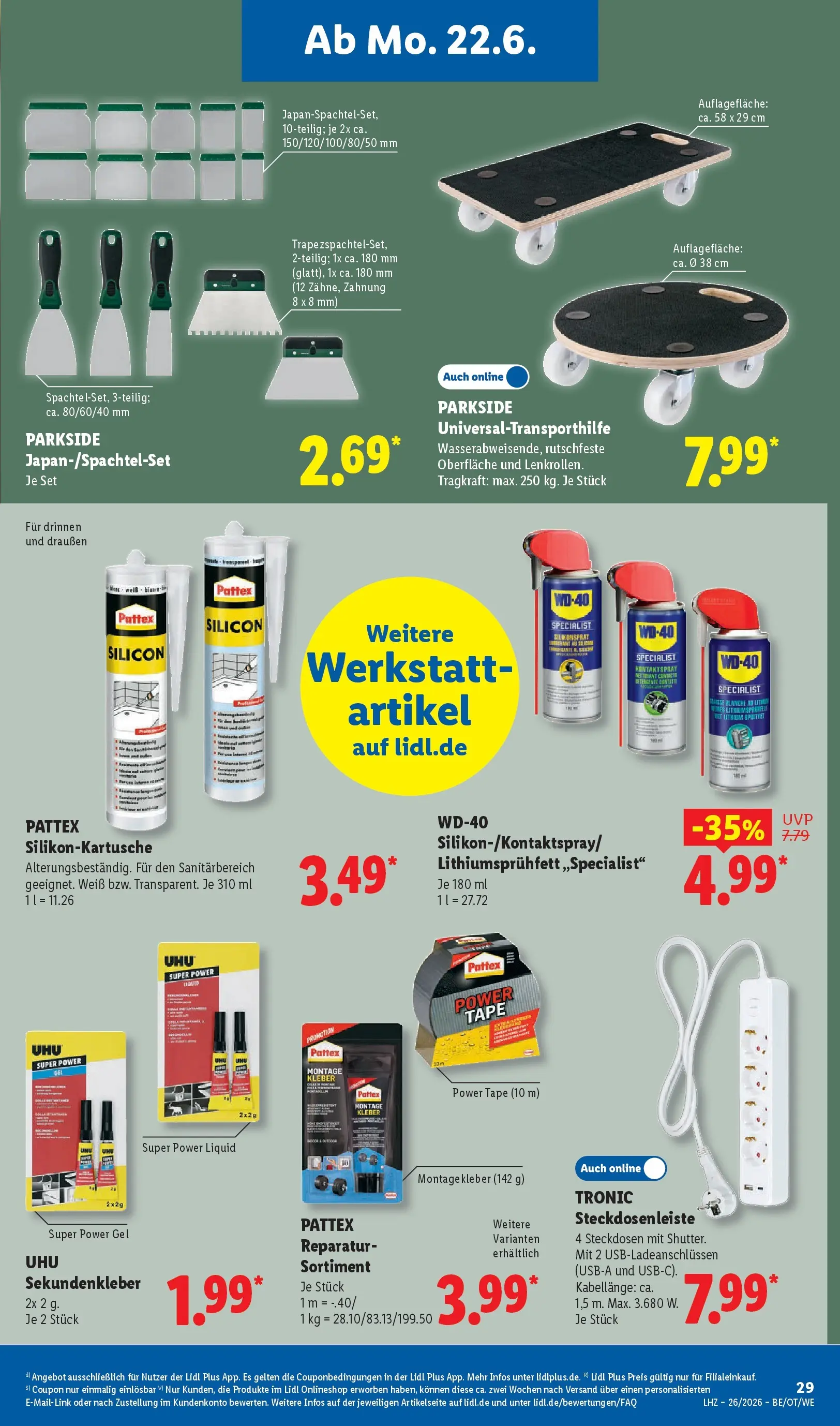 Lidl Prospekt Leegebruch (ab 21.06.2026) ยป Angebote online | Seite: 47 Lidl Prospekt Leegebruch (ab 21.06.2026) zum Blรคttern ยป Angebote | Seite: 47