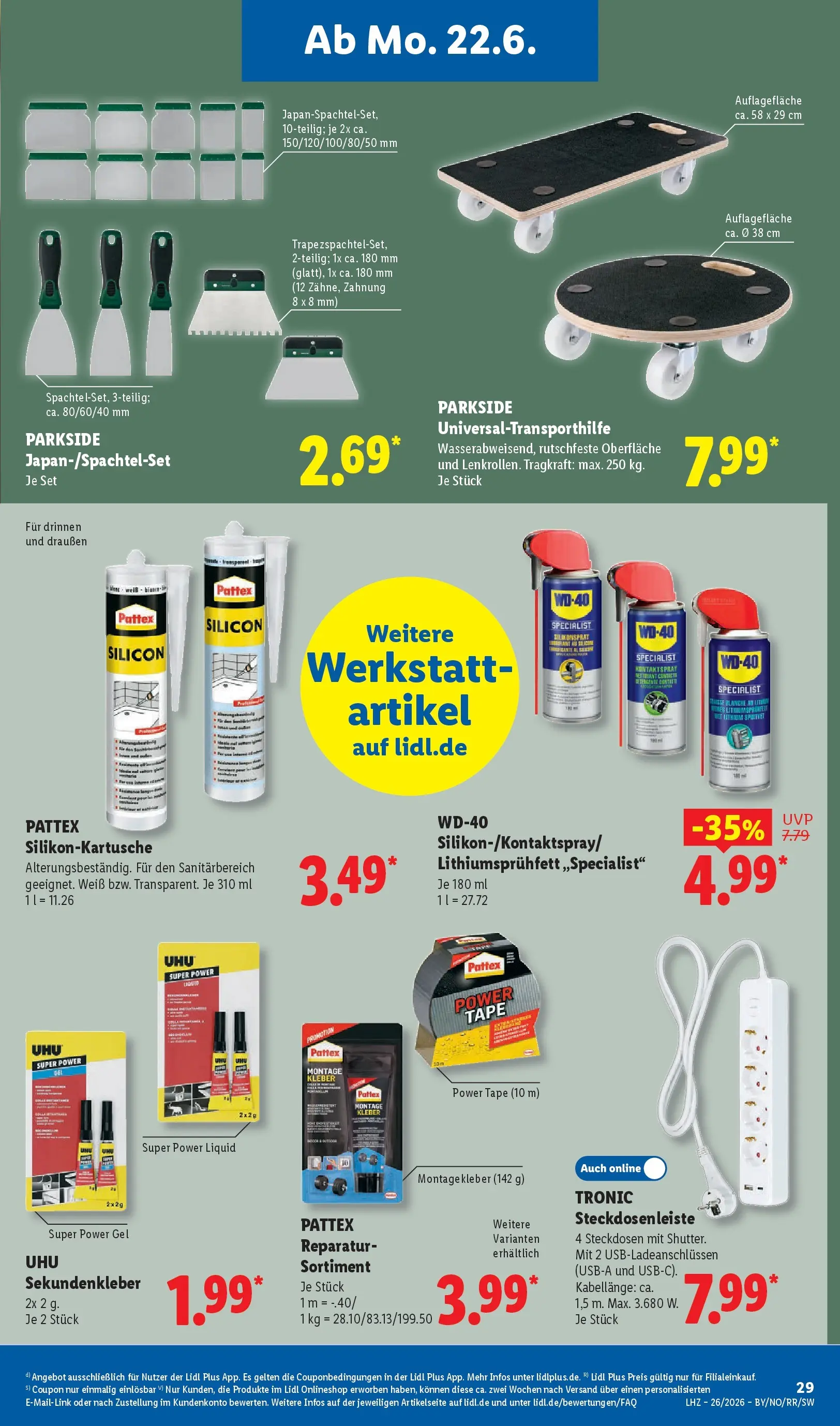 Lidl Prospekt Braunschweig (ab 21.06.2026) ยป Angebote online | Seite: 47 Lidl Prospekt Braunschweig (ab 21.06.2026) zum Blรคttern ยป Angebote | Seite: 47