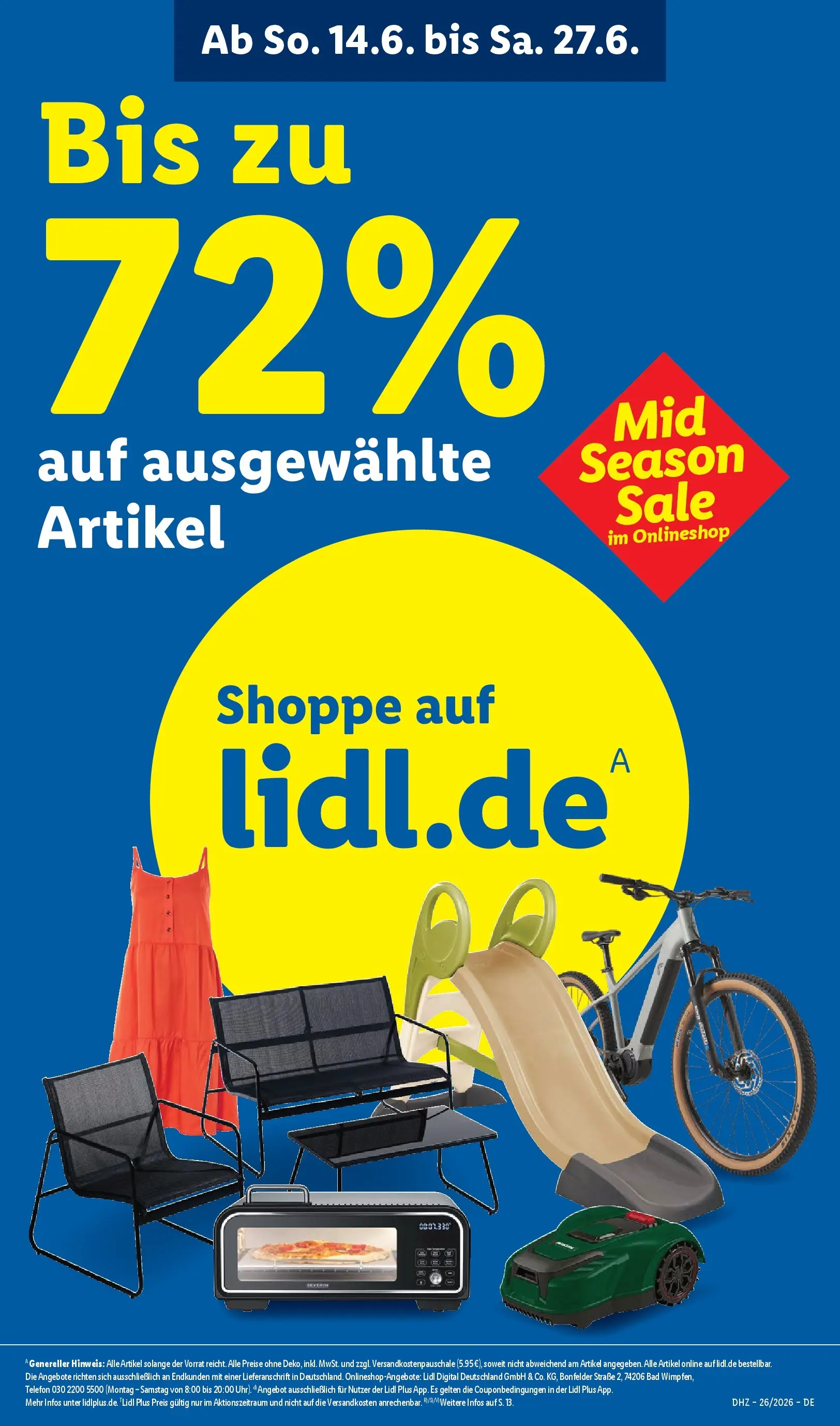 Lidl Prospekt Hof-innenstadt (ab 21.06.2026) ยป Angebote online | Seite: 70 Lidl Prospekt Hof-innenstadt (ab 21.06.2026) zum Blรคttern ยป Angebote | Seite: 70