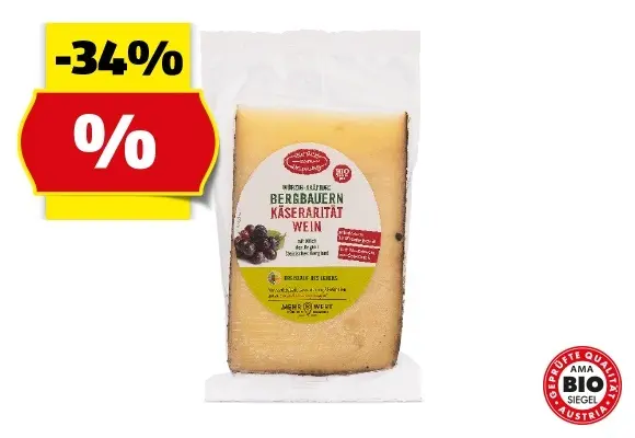 ZUR&Uuml;CK ZUM URSPRUNG Bio-Bergbauern K&auml;serarit&auml;t, 200 g