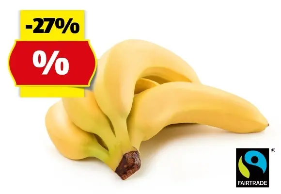 HOFER MARKTPLATZ Bio-Bananen fairtrade
