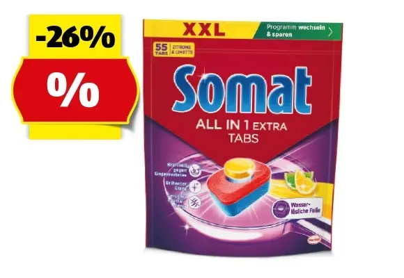 SOMAT All in 1 Extra, 55 Tabs