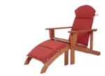 m&ouml;max Dornbirn - Ihr Trendm&ouml;belhaus in Dornbirn Sonnenliege Harper Holz Adirondack Rot/Wei&szlig;