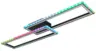 LED-Deckenleuchte Mirella Opal/Schwarz max. 30 Watt Deckenlampe