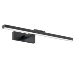 Spiegelleuchte Bris Schwarz max. 12 Watt