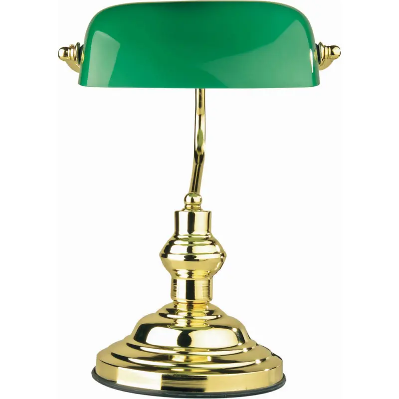 Schreibtischleuchte Antique 25/36 cm