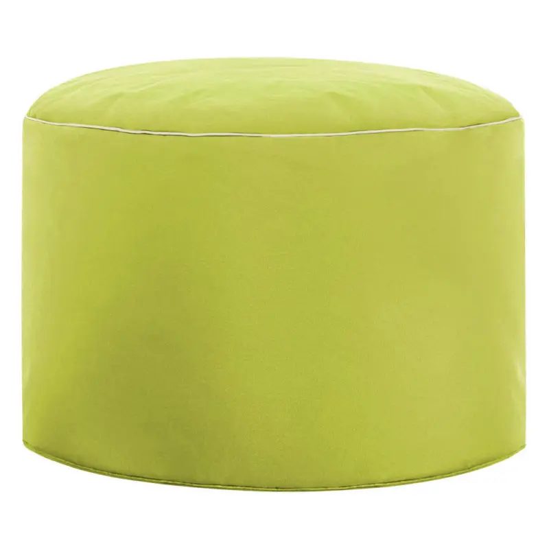 Pouf in Gr&uuml;n Textil