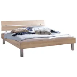Bett 140/200 cm in Eichefarben