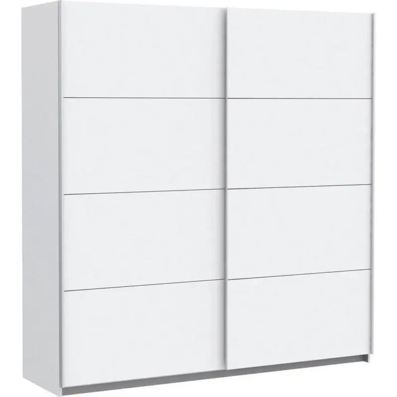 Schwebet&uuml;renschrank in Wei&szlig;