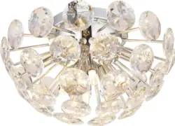 Deckenleuchte Cecilia Klar/Chromfarben max. 7 Watt Deckenlampe