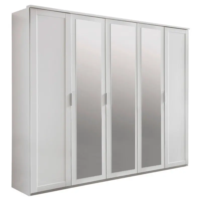 Dreht&uuml;renschrank in Wei&szlig;