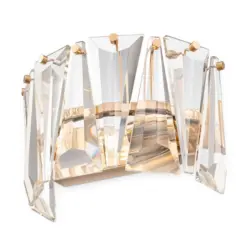 Wandleuchte Puntes Goldfarben max. 60 Watt Wandlampe