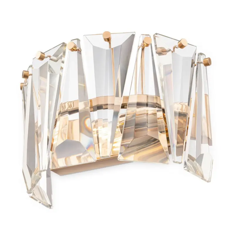 Wandleuchte Puntes Goldfarben max. 60 Watt Wandlampe
